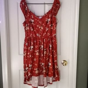 Adorable asymmetrical dress